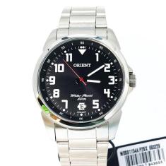 Relógio Orient Masculino Analógico Preto Mbss1154A P2Sx, Aço, Analógic