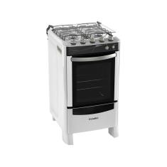 Fogão 4 Bocas Esmaltec Branco Topázio