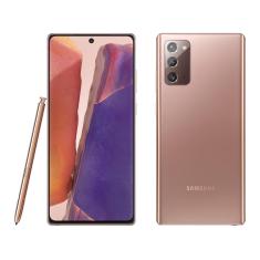 Smartphone Samsung Galaxy Note20 256GB Mystic Bronze 8GB RAM Tela 6,7” Câm. Tripla + Selfie 10MP
