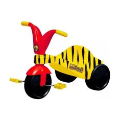 Triciclo Infantil Tigrão Amarelo e Vermelho Xalingo
