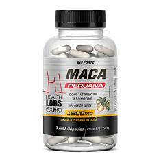 Maca Peruana 1500Mg Health Labs com 120 Cápsulas