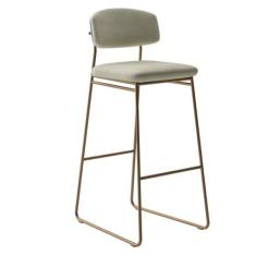 Banqueta Alta Ba 402 C para Bancada Sala de Jantar Encosto e Assentos 