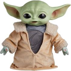 Pelúcia Grogu com Armadura Beskar Star Wars - Mattel HPG49