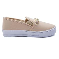 Tênis Feminino Slip On Plataforma Sapatilha Sola Alta K118 - FABRICATA