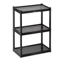 Estante Multiuso 3 Andares Preta 55Xl.30X71 Cm Arthi