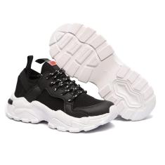 Tênis Sneaker Ecko Unltd Modelo Zyon - Preto/Branco-Unissex