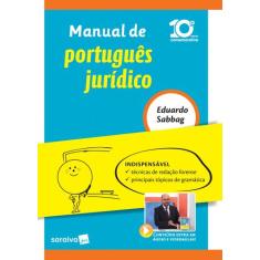 Livro - Manual De Português Jurídico - 10ª Edição De 2018