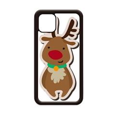 Capa para iPhone 11 Pro Max com desenho de alce de Natal