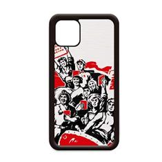 Bandeira vermelha Mao Zedong citações vermelha China para iPhone 12 Pro Max capa para Apple Mini Mobile Case Shell
