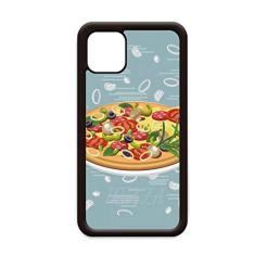 Onion Pizza Italy Tomate Foods para iPhone 11 Pro Max Capa para Apple Mobile Case