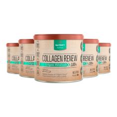 Kit 5 Collagen Renew Colágeno Hidrolisado Neutro Nutrify 300g