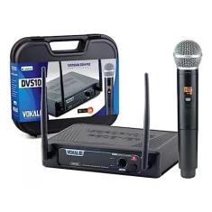 Microfone Sem Fio Vokal Dvs100 Sm Mão