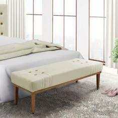 Recamier Banqueta Divã Quarto Casal Banco Estofado 1,6 M - Artemis - M