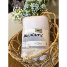 Jogo De Cama King 3Pc Malha 100% Algodão Branco