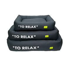 Cama Lisa Retangular Microfibra Urban Puppy para Cães e Gatos Cinza - Tamanho G