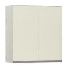 Armário Luciane 70cm 2 Portas Luci Legno Crema C/Kashmir