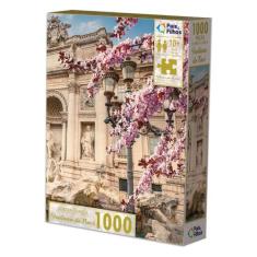Quebra-Cabeça 1000 peças Fontana di Trevi - Pais e Filhos