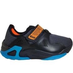 Tênis Infantil Menino com Carrinho Jogging Running Kidy Play 007-0636-Masculino