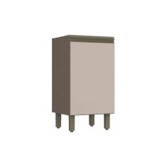 Módulo Cozinha Henn Connect Balcão  1 Porta s/ Tampo Duna/Cristal