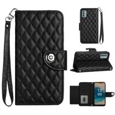 Para Nokia G22, capa carteira com alça de pulso, capa flip de couro com fecho magnético com 7 cartões e 1 compartimento para dinheiro, suporte feminino presente capa de telefone para Nokia G22 6,5