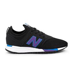 Tênis New Balance 247, Feminino, Preto/Roxo, 37