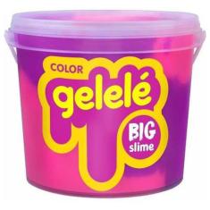 Gelele Balde Slime Color Meleca Massinha Big Varias Cores