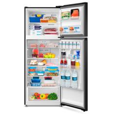 Geladeira Frost Free Duplex 463l Slim Cor Black Inox Midea Md