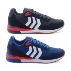 Kit 2 Tênis Esportivo Masculino Casual Corrida Caminhada-Masculino