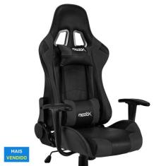 Cadeira Gamer Moob GT Racer Reclinável 180º Braços Com Regulagem de Al