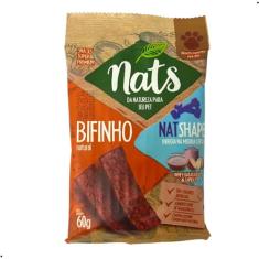 Bifinho Natural Natshape Nats p/Cães 60g