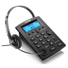 Telefone com Headset Elgin HST-8000 - Base Discadora - Registro na Anatel: 1276-14-5259