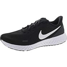 Nike Tênis de corrida feminino Revolution 5, Preto/branco/antracite., 37
