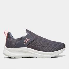 Tênis Olympikus Flutua Feminino, Chumbo, 36