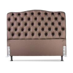 Cabeceira Queen 158 - Bello Box - Dunas Sintético Marrom