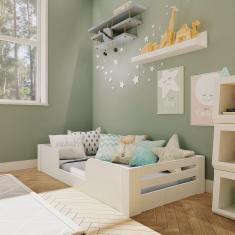 Cama Infantil Montessoriana Solteiro Liz Casatema