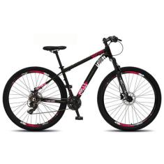 Bicicleta Colli Berlim Aro 29 Shimano 21 Marchas, Preto, Vermelho