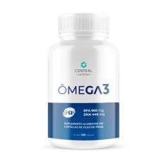 Omega 3 Softgels 1000mg com 660EPA e 440DHA 120 Caps IFOS Central Nutrition