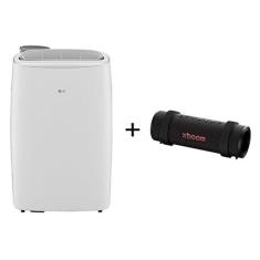 Ar Condicionado Portátil LG DUAL InverterVoice 14.000 Frio 127V  + Caixa de Som Bluetooth LG xboom Grab by will.i.am - East LA   - LP1419IVSM.GRAB