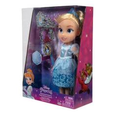 Boneca Princesa Disney Cinderela Com Varinha Multikids