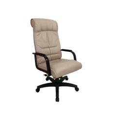 Cadeira Presidente para Escritório Linha Itália Bege - Design Office M