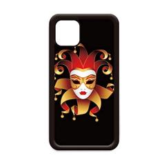 Capa Mysterious Head Happy Carnival of Venice para iPhone 12 Pro Max para Apple Mini Mobile Case Shell