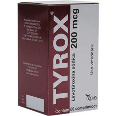 Repositor Hormonal Cepav Tyrox 200 mcg - 60 Comprimidos