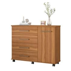 Cômoda Flora 1 Porta 4 Gavetas Amendola