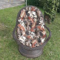 Poltrona Giratória La Paz Em Fibra Sintética - Casa N