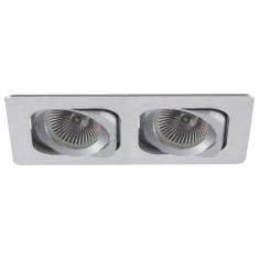 Spot Embutir Retangular 3cmx24cm 80W GU10 Bella Iluminação Alumínio