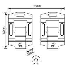 Suporte De TV Fixo Brasforma Universal SBRU859