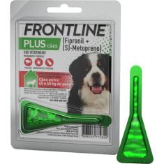 Frontline Antipulgas e Carrapatos Plus para Cães de 40 a 60kg, verde