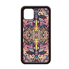 Capa com estampa de flores estilo europeu para iPhone 12 Pro Max para Apple Mini Mobile Case Shell