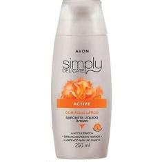 Sabonete Líquido Íntimo Active - Simply Delicate 200 ml