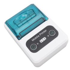 Impressoras de Recibos Térmicos - Impressora de Recibos Bluetooth Pequena de 58 Mm Com Impressão de Alta Velocidade, Impressora POS Portátil Sem Fio para Pequenas Empresas,
